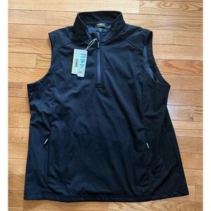 Core365 Ladies Cruise Soft Shell Vest Black Carbon CE709W NWT L